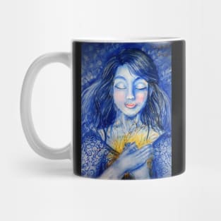 Heal with gold Mug